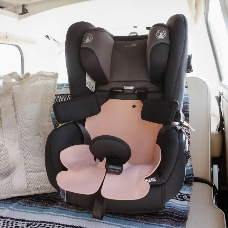 Sande Kids  Waterproof Car Seat & Pram Liner - Coral Pink - Sunny Bliss