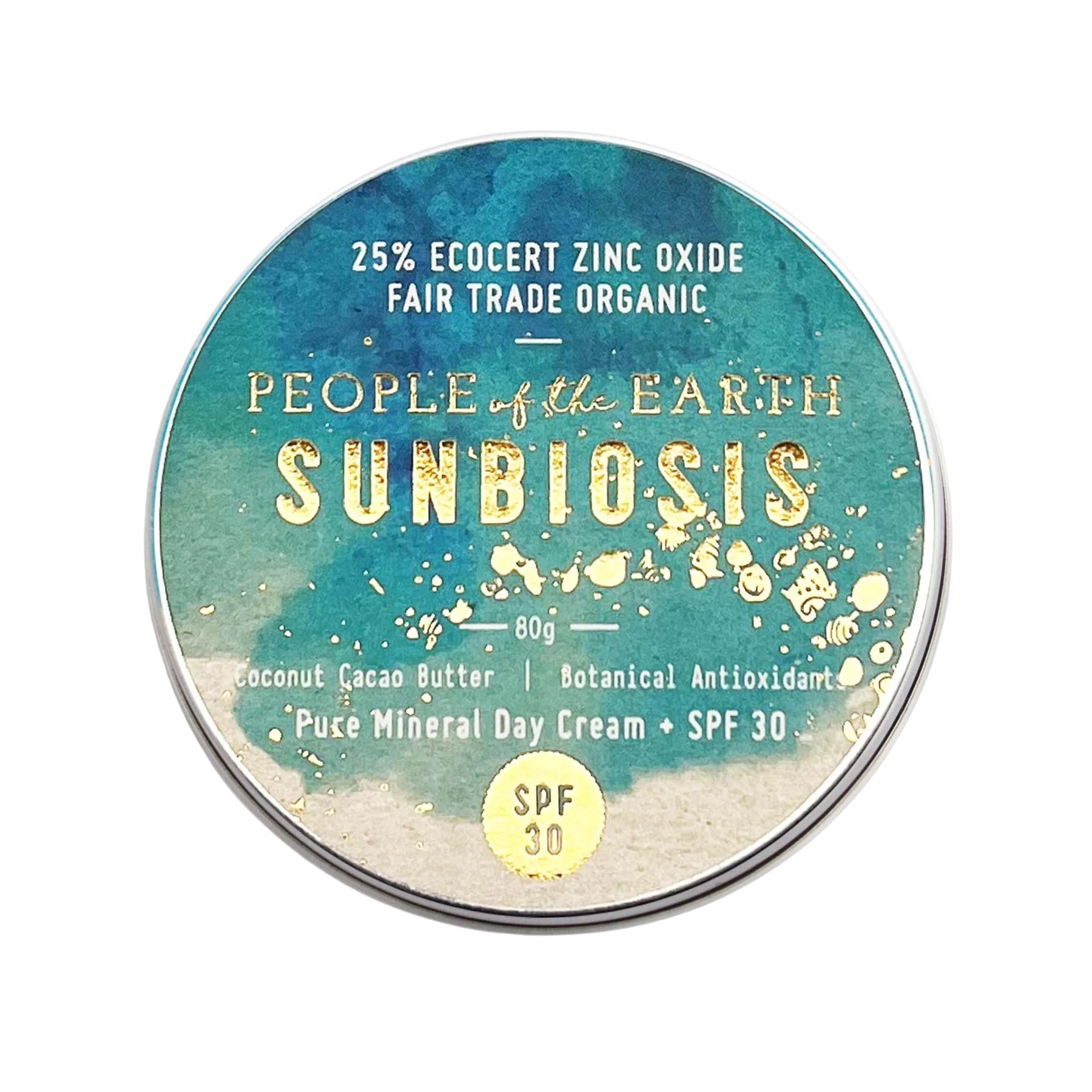 People of the Earth Natural Sunbiosis 80g SPF 30 - Sunny Bliss