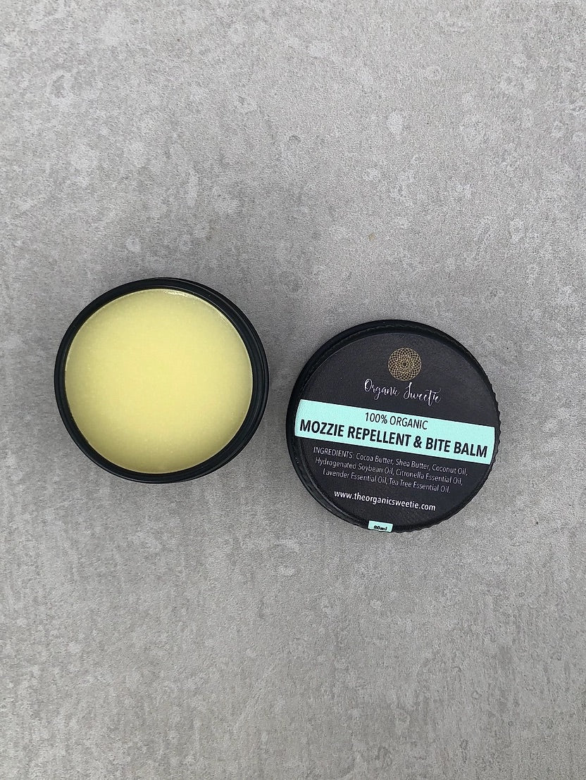The Organic Sweetie Mozzie Repellent & Soothing Bite Relief Balm - 80ml - Sunny Bliss
