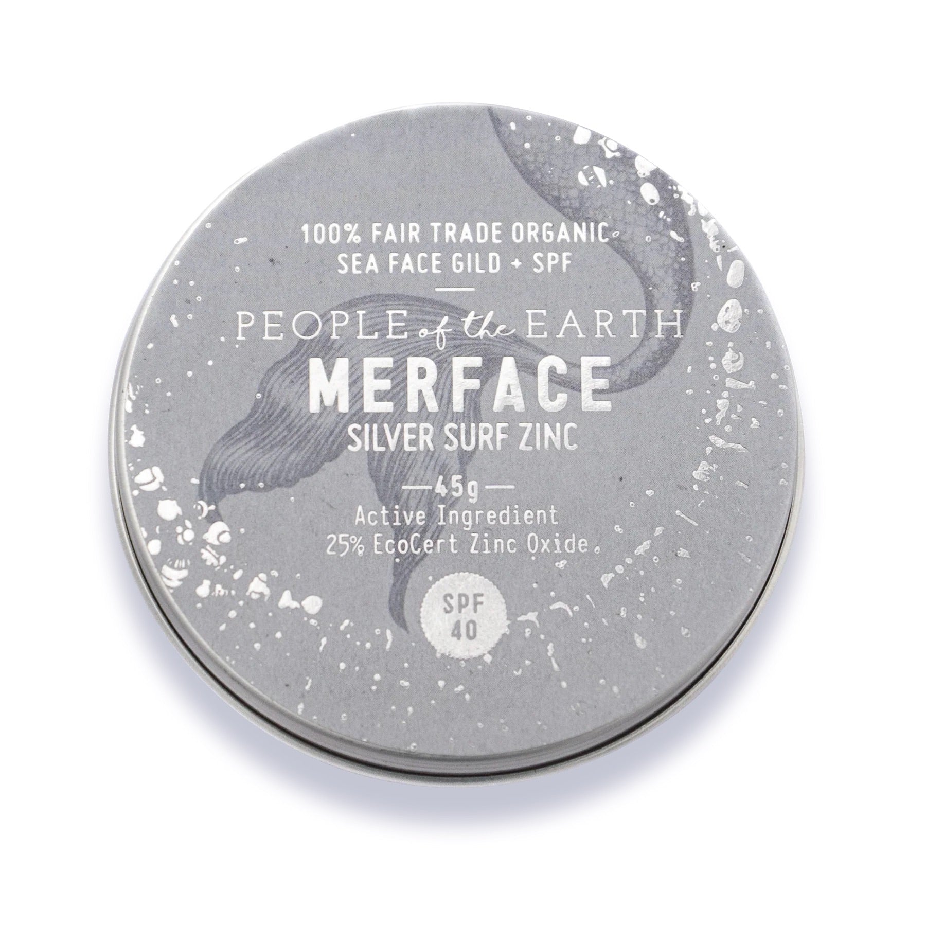 Merface Silver Surf Zinc - Sunny Bliss - Australia