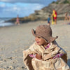 Hobo and Hatch Kids Polly Hemp/Cotton Hat - Latte - Sunny Bliss - Australia