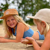 Barefoot and Salty - Corduroy 5 Panel Cap (6 months to 2 years) - Sunny Bliss