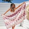 Breathing Travel - Pink Mermaid - Sand Free Beach Towel - Sunny Bliss - Australia