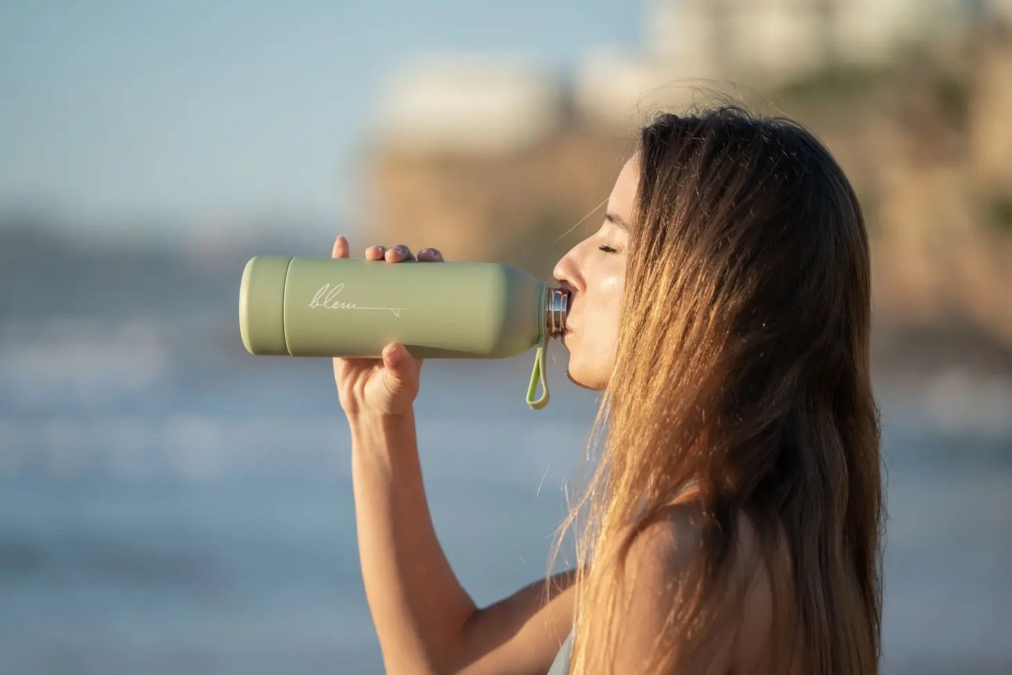 Blem Beach Accessories - The Easy Clean Drink Bottle - Sunny Bliss - Australia