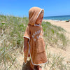 Barefoot and  Salty - Terry Hooded Towel - Sunny Bliss