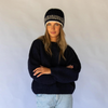 Hobo and Hatch - Portillo Wool Beanie - Navy - Sunny Bliss - Australia