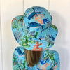 Tribe Tropical - Wide Brim Swim Hat - Lady Elliot - Sunny Bliss - Australia