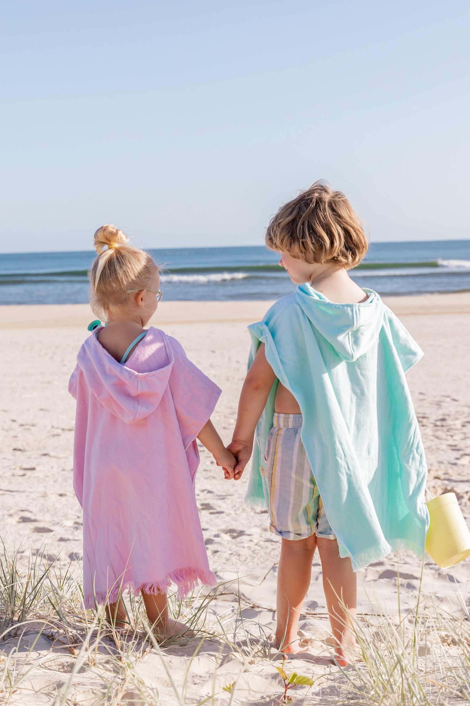 Coast Kids Busselton Hooded Beach Towel - Sunny Bliss