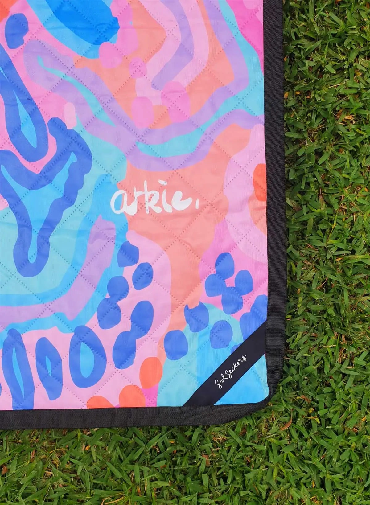 Sol Seekers - 'Manamana (Sky)' Picnic Mat by Arkie the Label - LIMITED EDITION - Sunny Bliss - Australia