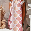 Breathing Travel - Pink Mermaid - Sand Free Beach Towel - Sunny Bliss - Australia