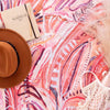 Sol Seekers - 'Pink Spice' Picnic Mat by Carley Bourne - LIMITED EDITION - Sunny Bliss - Australia