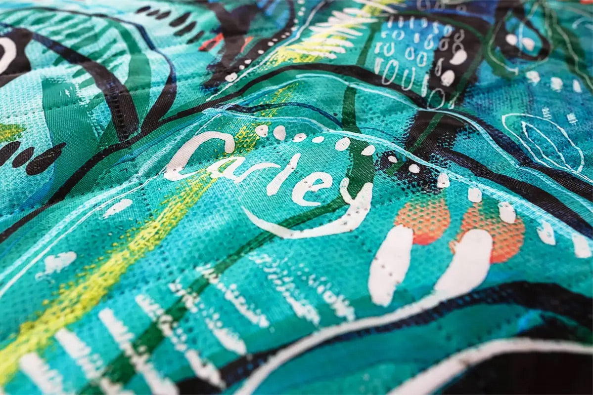 Sol Seekers -'Tropicana Crush' Picnic Mat by Carley Bourne - LIMITED EDITION - Sunny Bliss - Australia