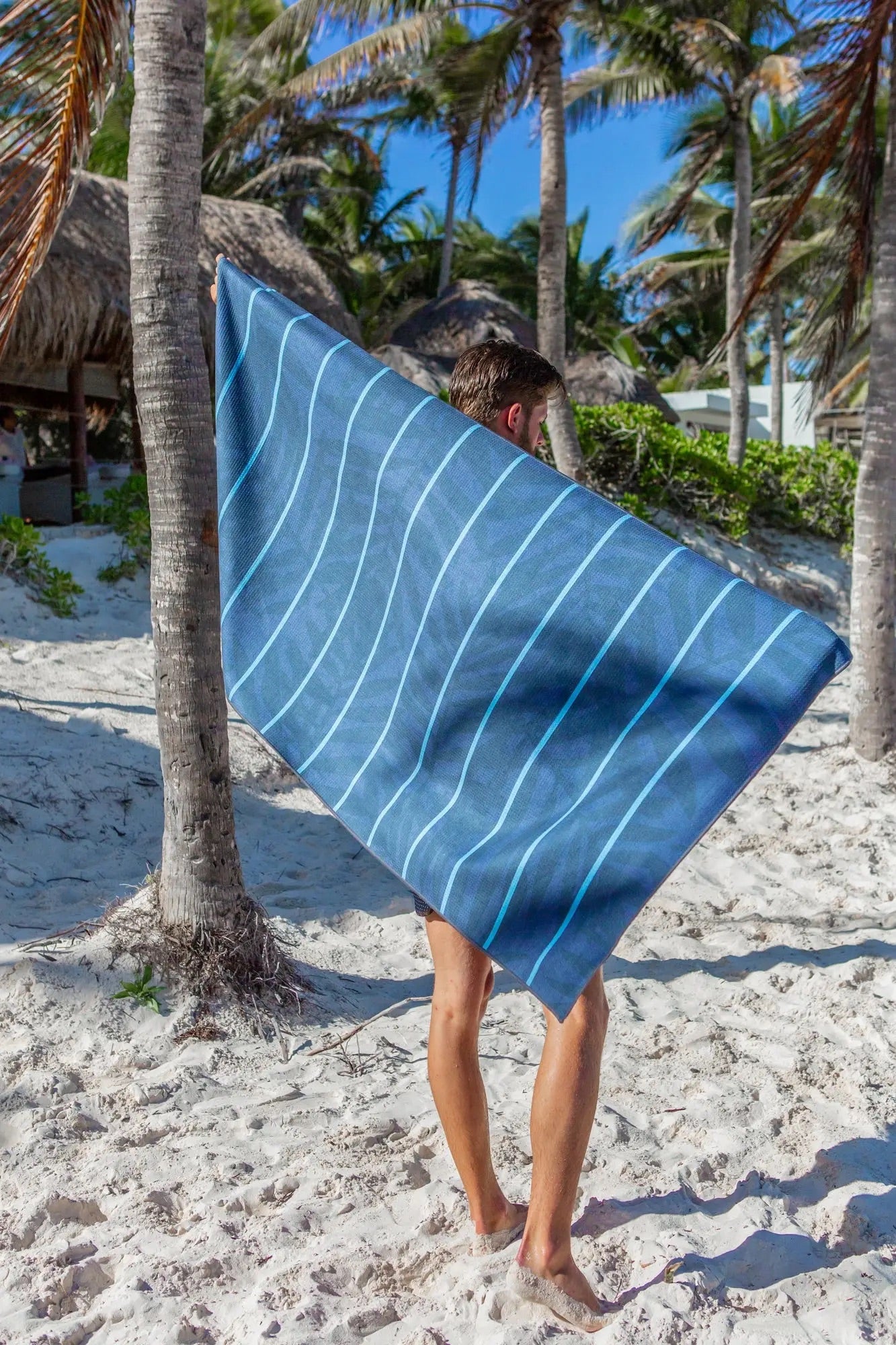 Breathing Travel - Island Nights - Sand Free Beach Towel - Sunny Bliss - Australia