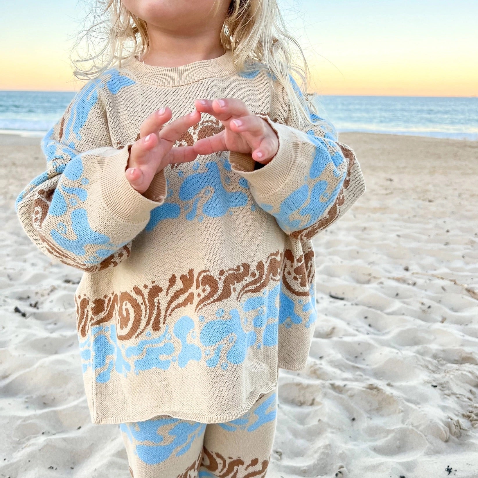 Barefoot and Salty - Tidal Knit Set - Sunny Bliss - Australia