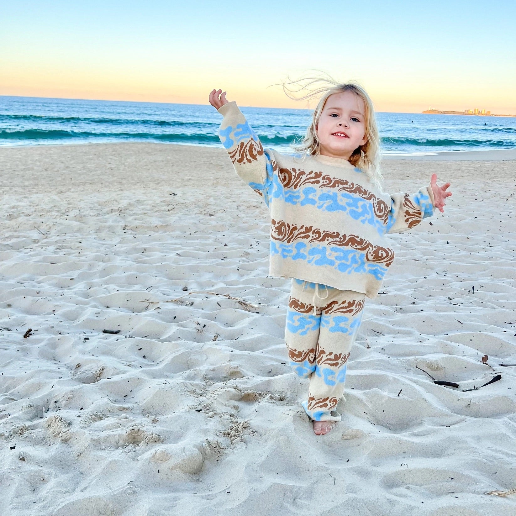 Barefoot and Salty - Tidal Knit Set - Sunny Bliss - Australia