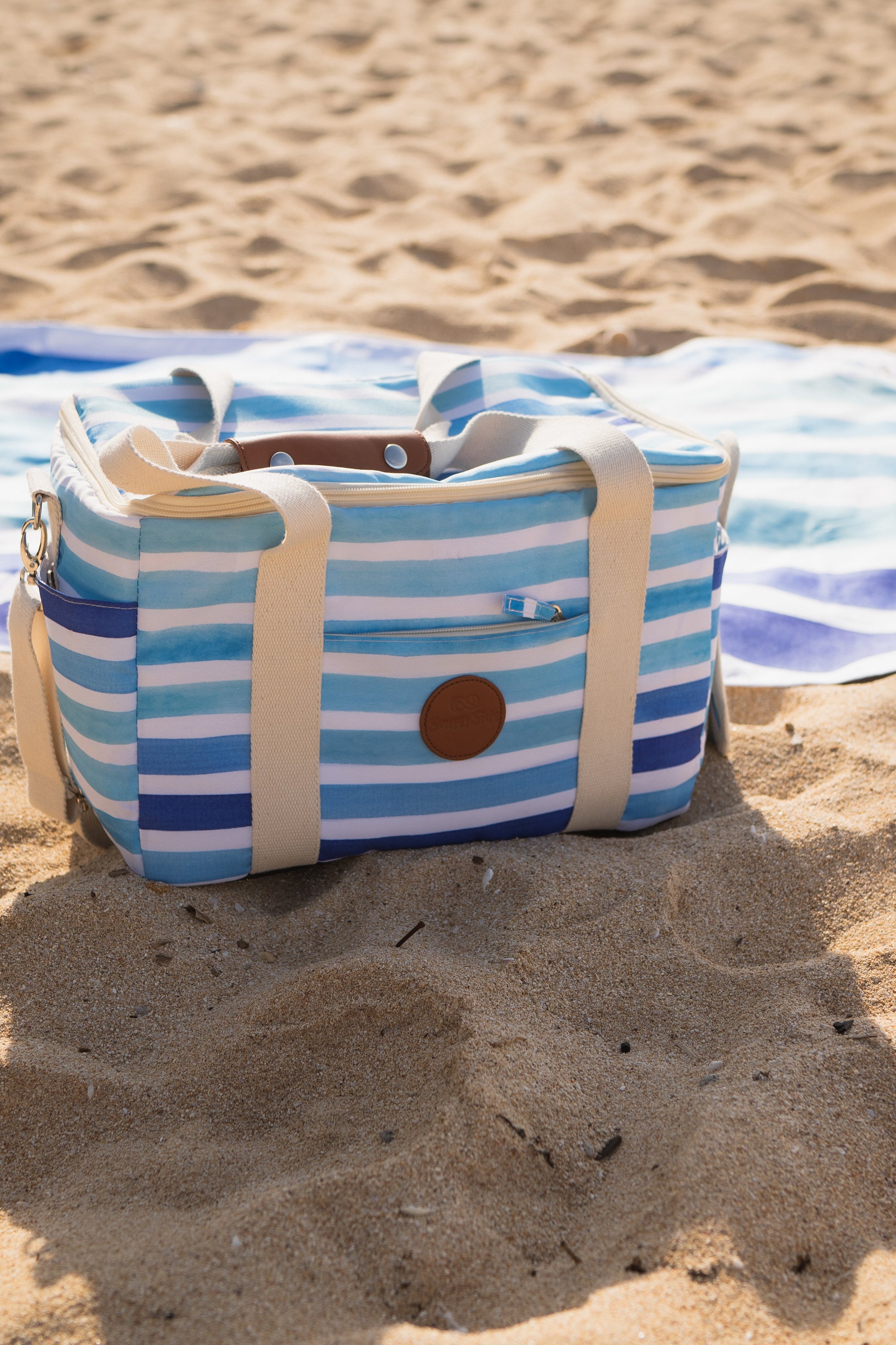 Somerside - Bondi Blue Cooler Bag - Sunny Bliss - Australia