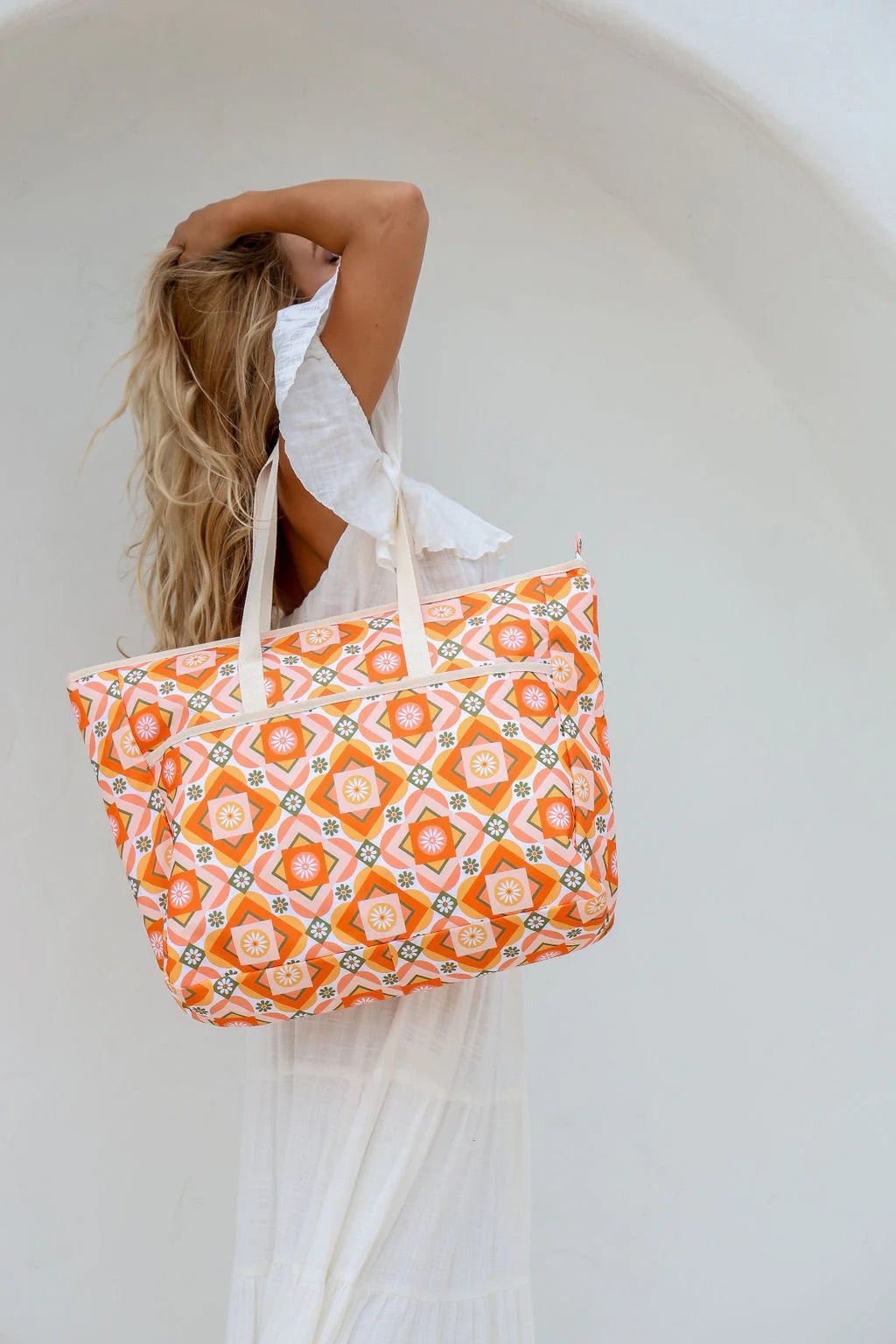 Sunni Scenes - Retro Beach Beach Bag - Sunny Bliss - Australia