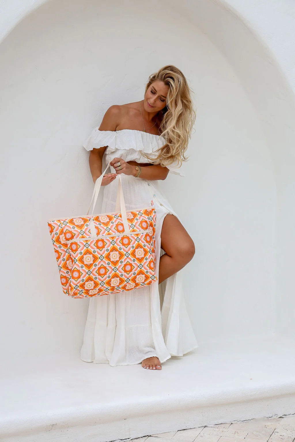 Sunni Scenes - Retro Beach Beach Bag - Sunny Bliss - Australia