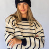 Hobo and Hatch - Arosa - Wool and Mohair Blend Beanie - Navy - Sunny Bliss - Australia