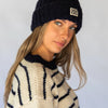 Hobo and Hatch - Arosa - Wool and Mohair Blend Beanie - Navy - Sunny Bliss - Australia