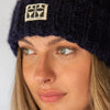 Hobo and Hatch - Arosa - Wool and Mohair Blend Beanie - Navy - Sunny Bliss - Australia