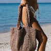 Hobo and Hatch Elle Grande Tote - Hemp Bag - Latte - Sunny Bliss - Australia