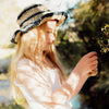 Hobo and Hatch - Kids Polly Hat - Hemp -Stripe - Sunny Bliss - Australia