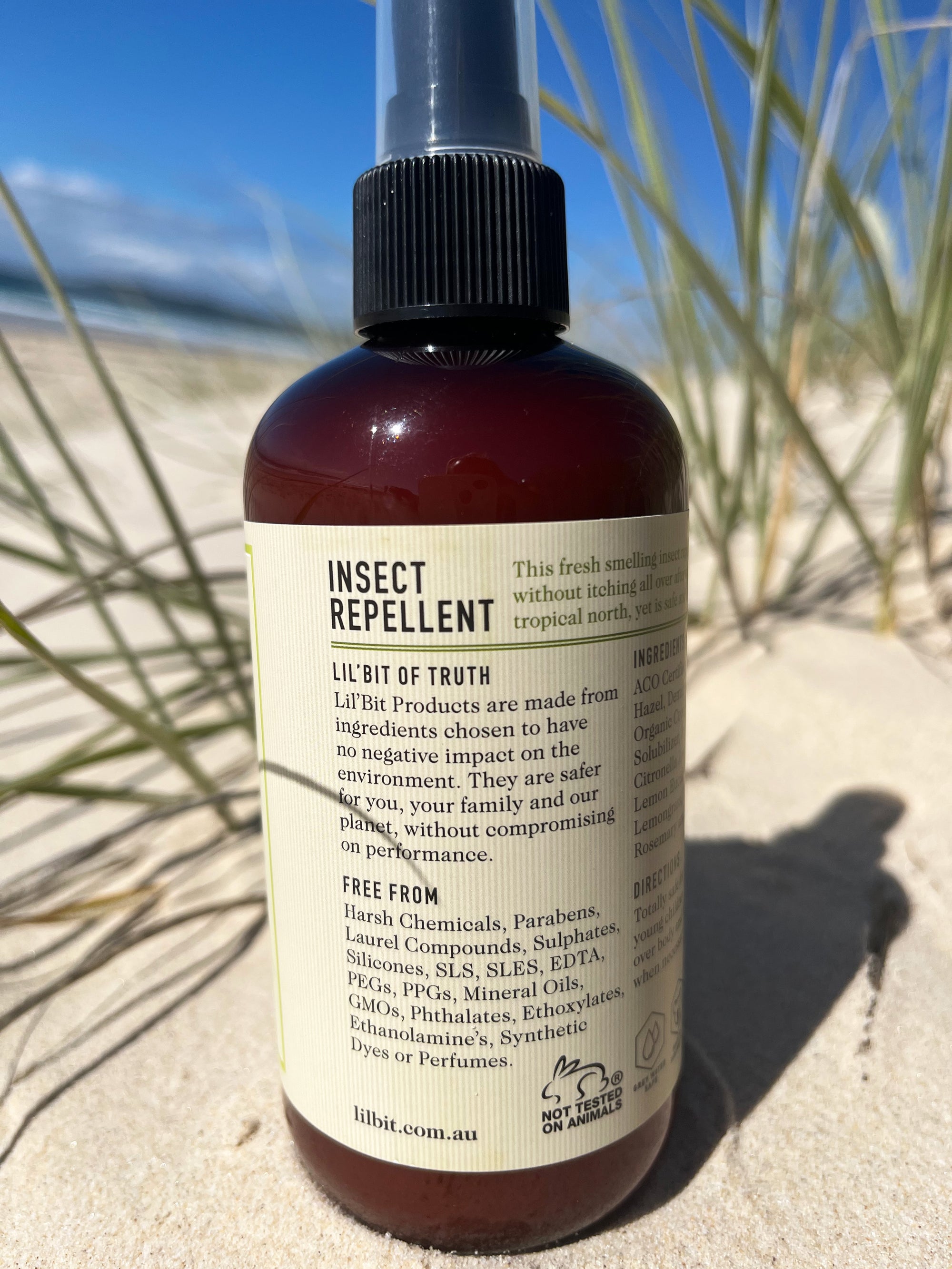 Lil Bit Shoo! Organic Mozzie Repellent - Sunny Bliss - Australia