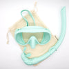 Silicone Snorkel Set - Pastel Mint Green - Sunny Bliss - Australia 