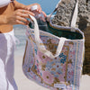 Sunni Scenes - Lavender Beach Tote Bag - Sunny Bliss - Australia