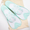 Sunny Bliss Short Fins - Pastel Mint Green - Matching Mask Set Available - Australia